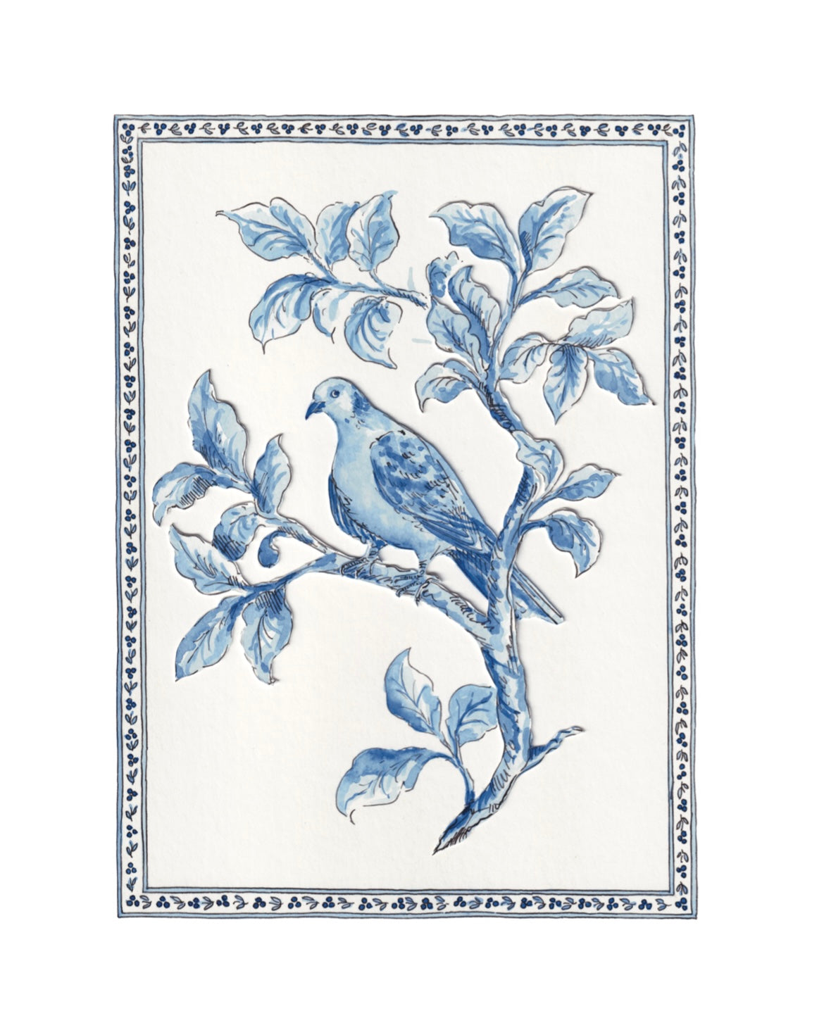 Big Blue Pidge Print