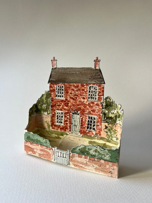 House Papercut Pop up