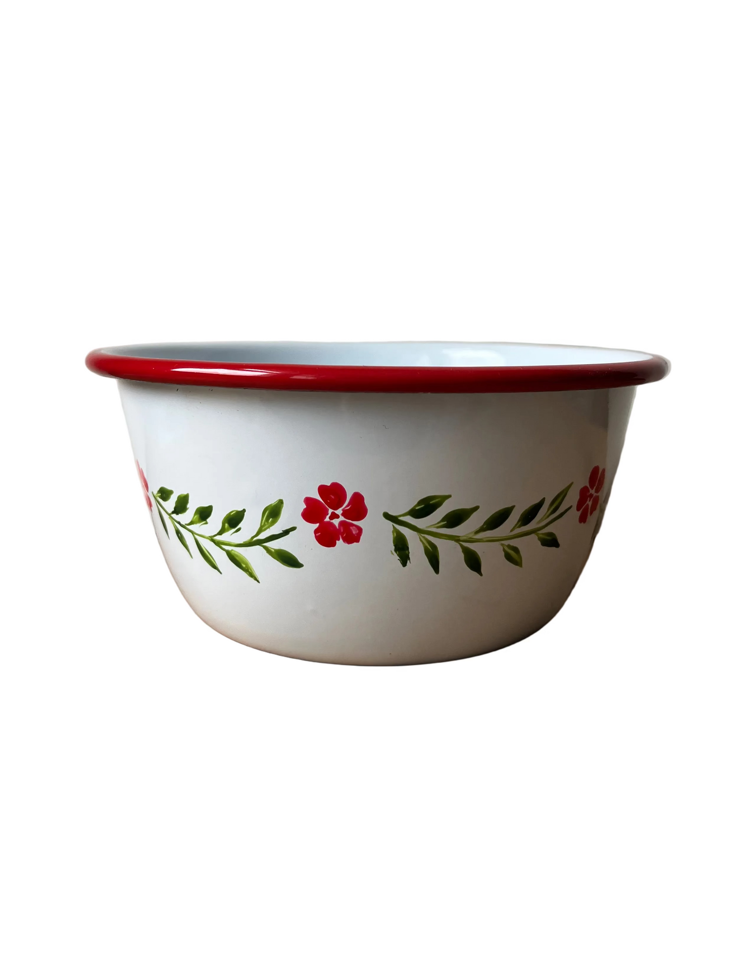 Pair of Enamel Bowls