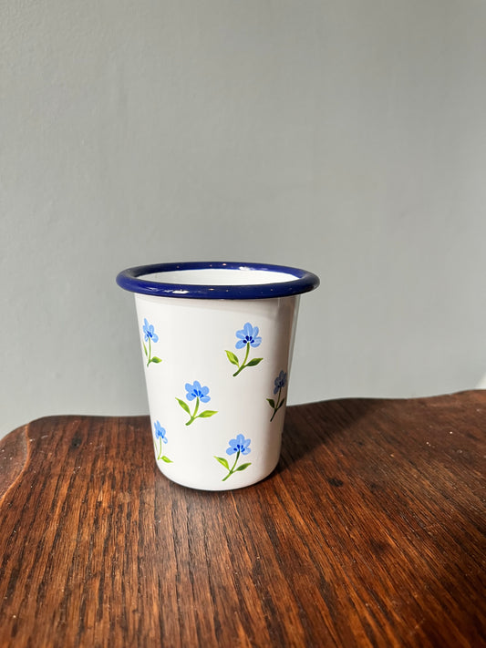 Enamel Tumbler - Forget-me-not