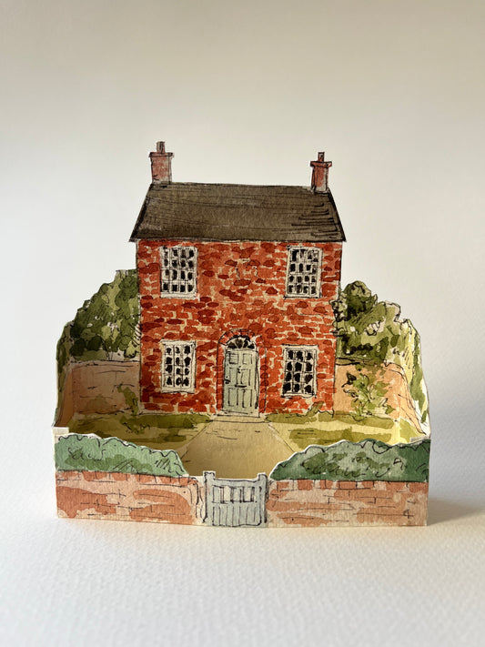 House Papercut Pop up