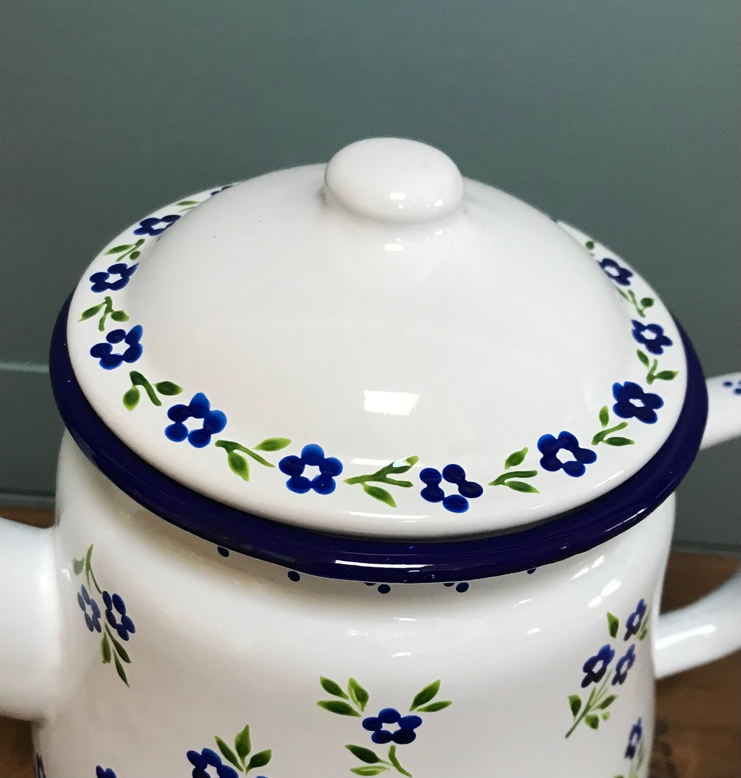 Handpainted Ditsy Teapot