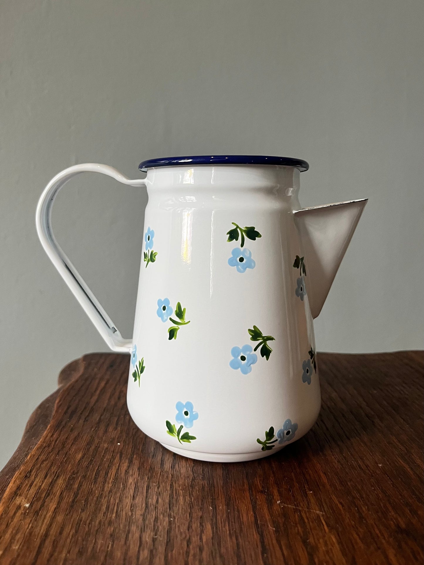 Enamel Jug - Sky Blue