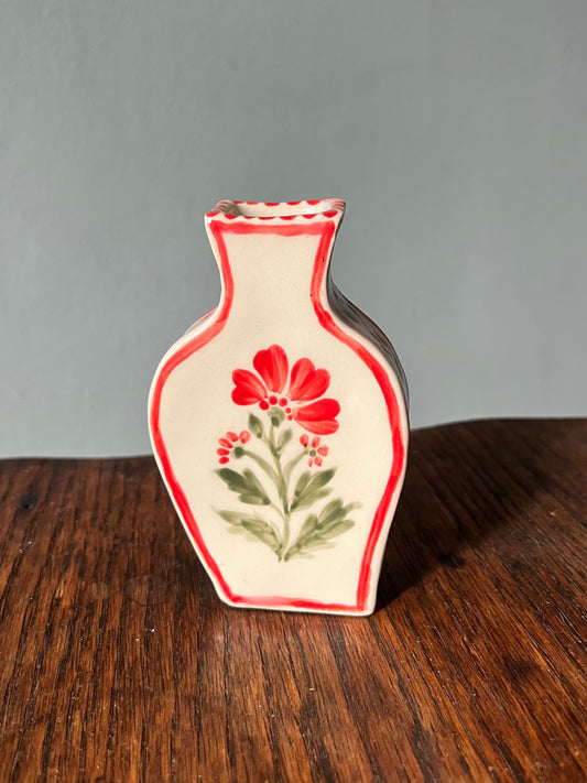 Stoneware Bud Vase